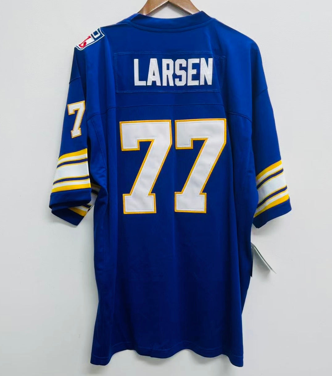 Gary Larsen 1969 Minnesota Vikings Official NFL Mitchell & product image 1