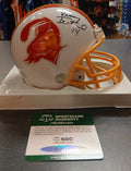 Vinny Testaverde Autographed Tampa Bay Buccaneers Mini product image 1