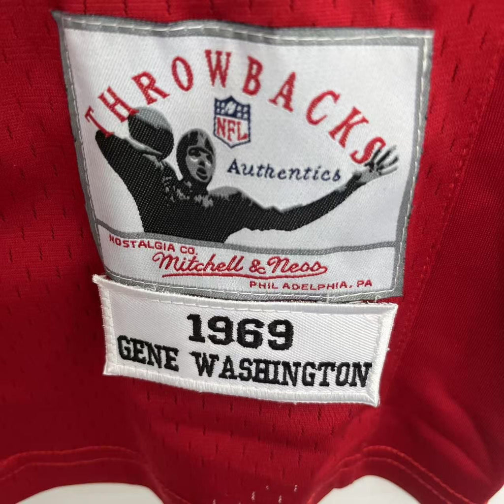Gene Washington 1969 San Francisco 49ers Mitchell & Ness product image 3