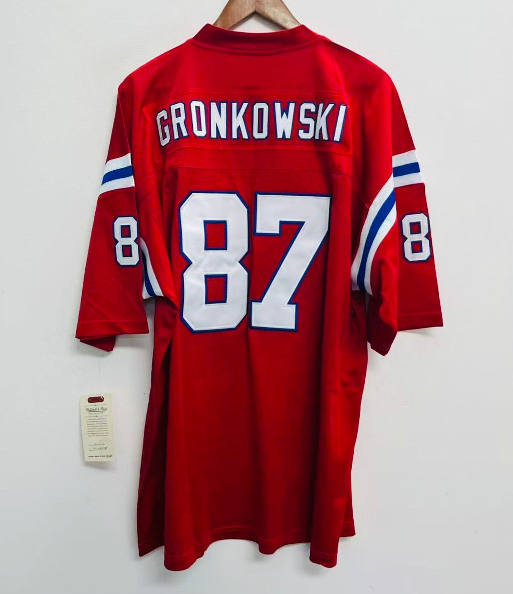 Rob Gronkowski New England Patriots Official NFL Mitchell & product image 1