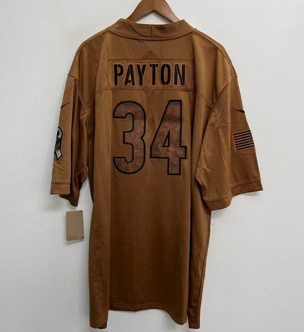 Walter Payton Chicago Bears military salute to service product image 1
