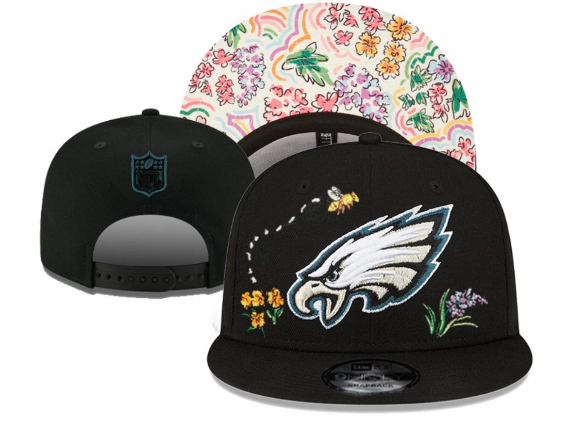 Philadelphia Eagles New Era Hat adjustable black product image 1