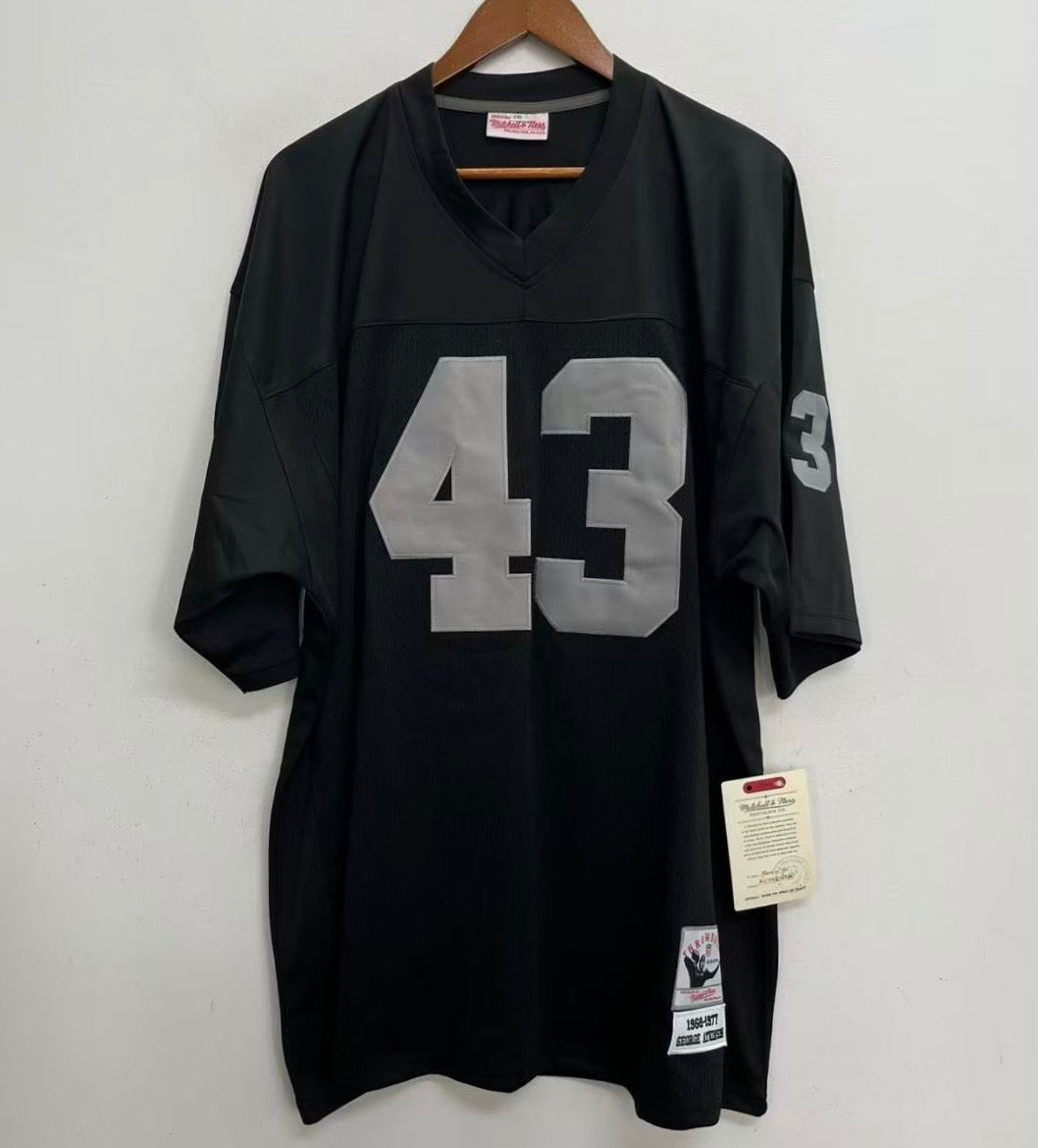 George Atkinson Oakland Raiders Official NFL Mitchell & product image 2