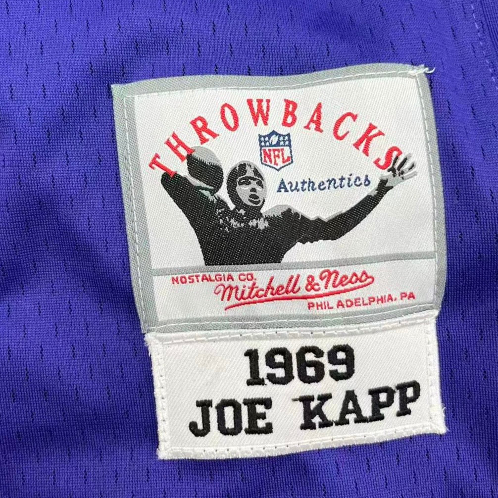 Joe Kapp 1969 Minnesota Vikings NFL Mitchell & Ness Jersey product image 5