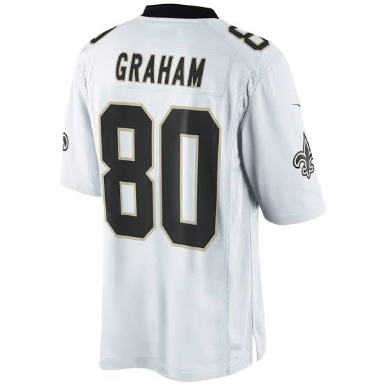 Jimmy Graham New Orleans Saints NFL Nike Jersey white product image 2