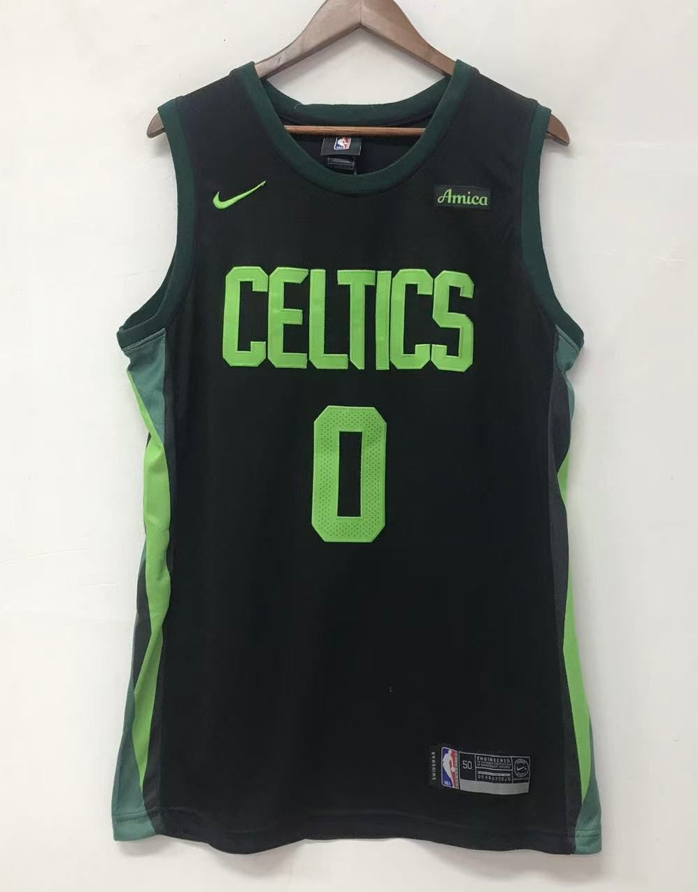 Jayson Tatum Boston Celtics Official NBA Nike Jersey Black product image 2