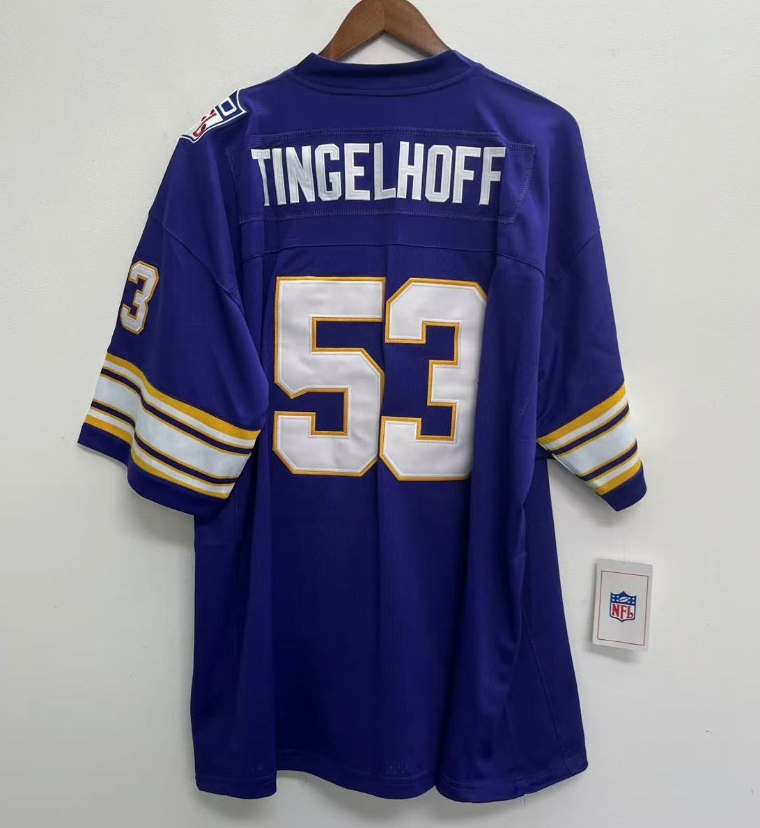 Mick Tingelhoff 1969 Minnesota Vikings Official NFL product image 1
