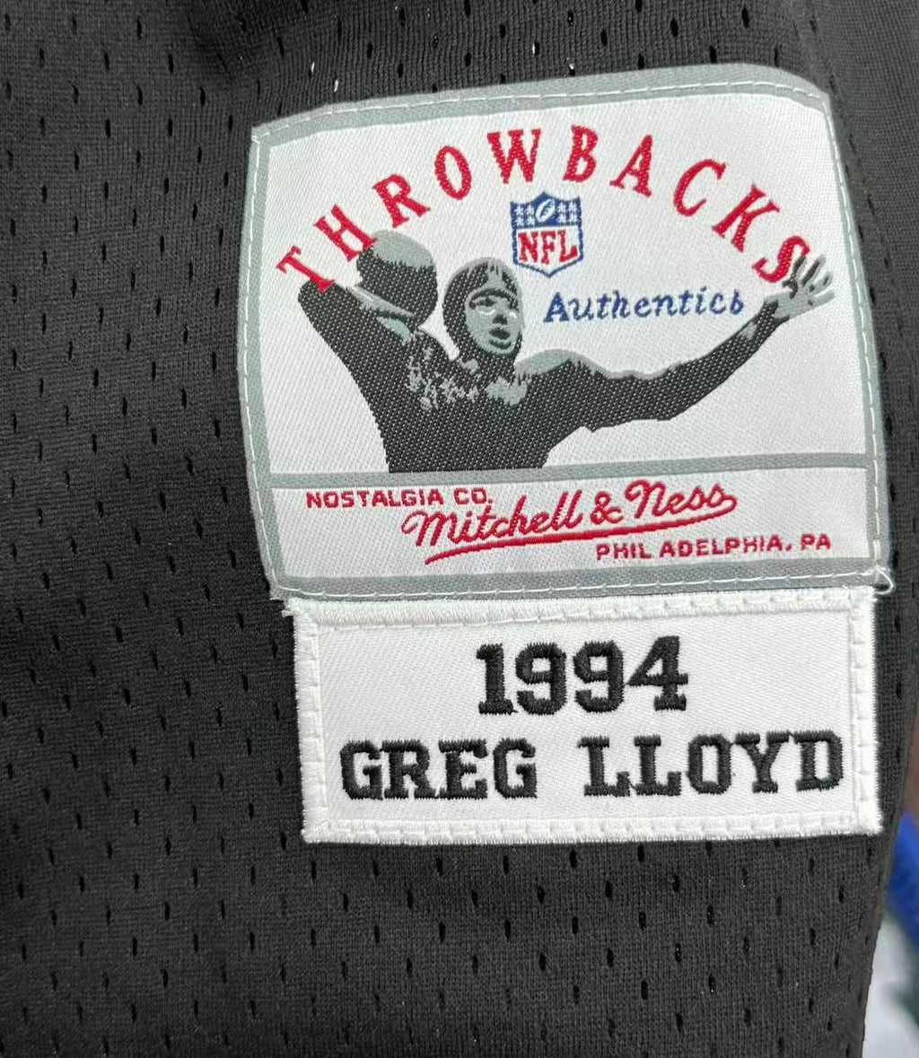 Greg Lloyd 1994 Pittsburgh Steelers Official NFL Mitchell & product image 3