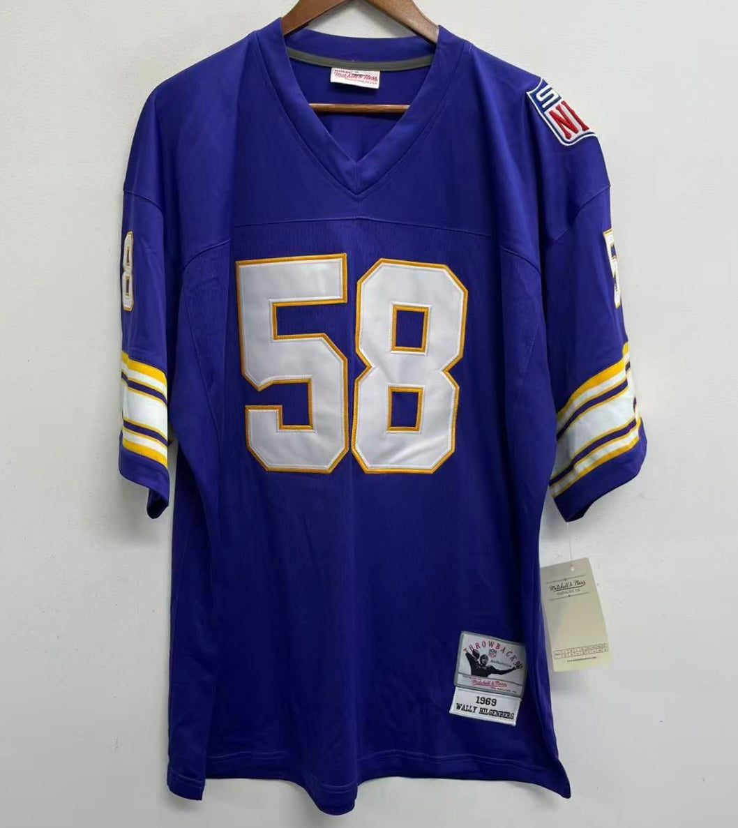 Wally Hilgenberg 1969 Minnesota Vikings NFL Mitchell & Ness product image 2