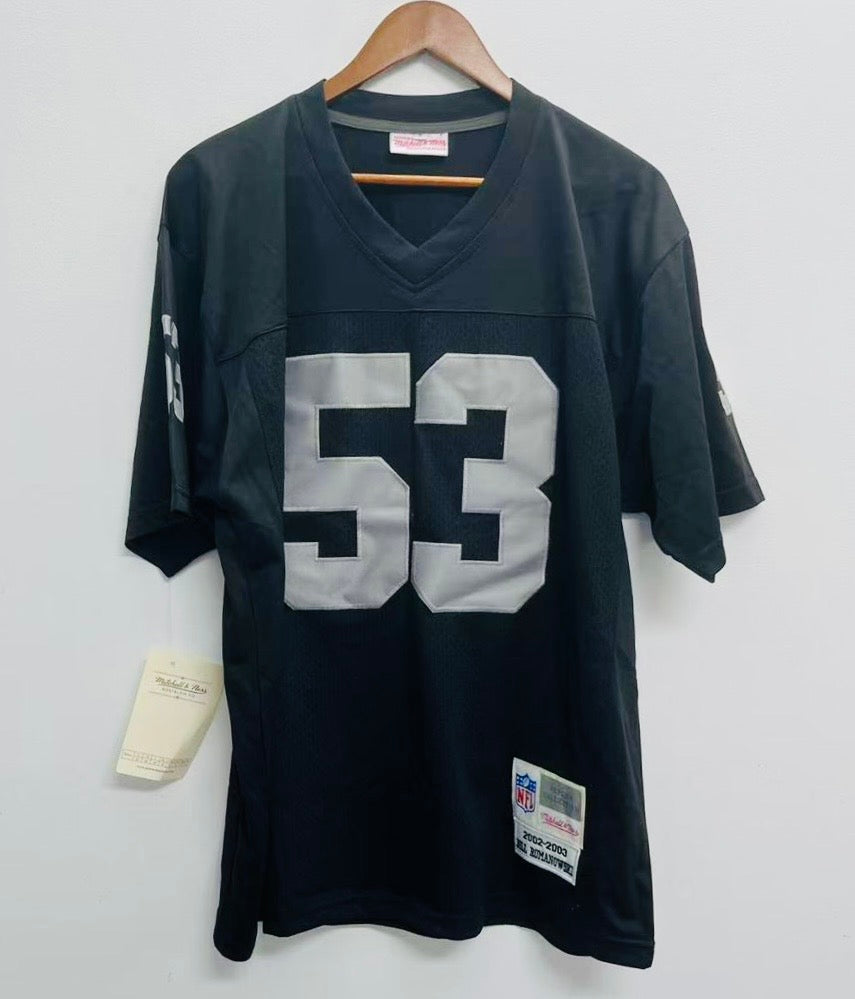 Bill Romanowski Oakland Raiders Mitchell & Ness Jersey product image 2