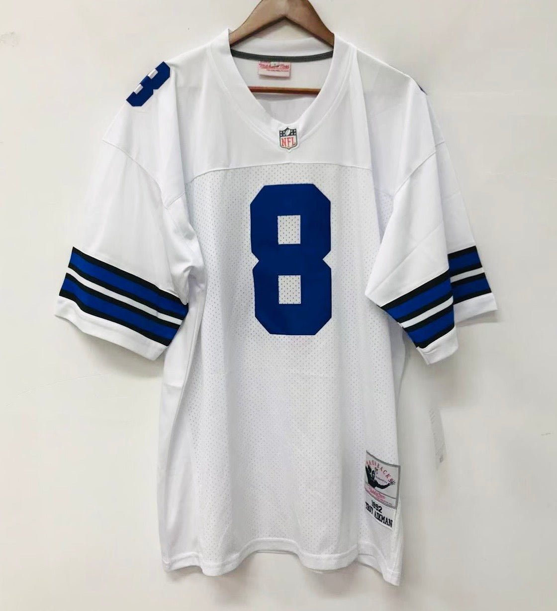 Troy Aikman 1992 Dallas Cowboys Official NFL Jersey product image 2