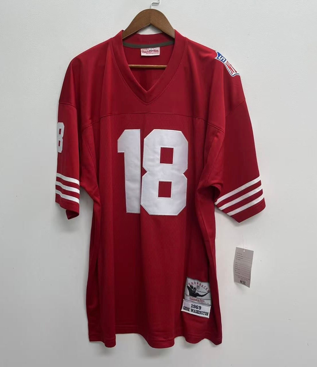 Gene Washington 1969 San Francisco 49ers Mitchell & Ness product image 2