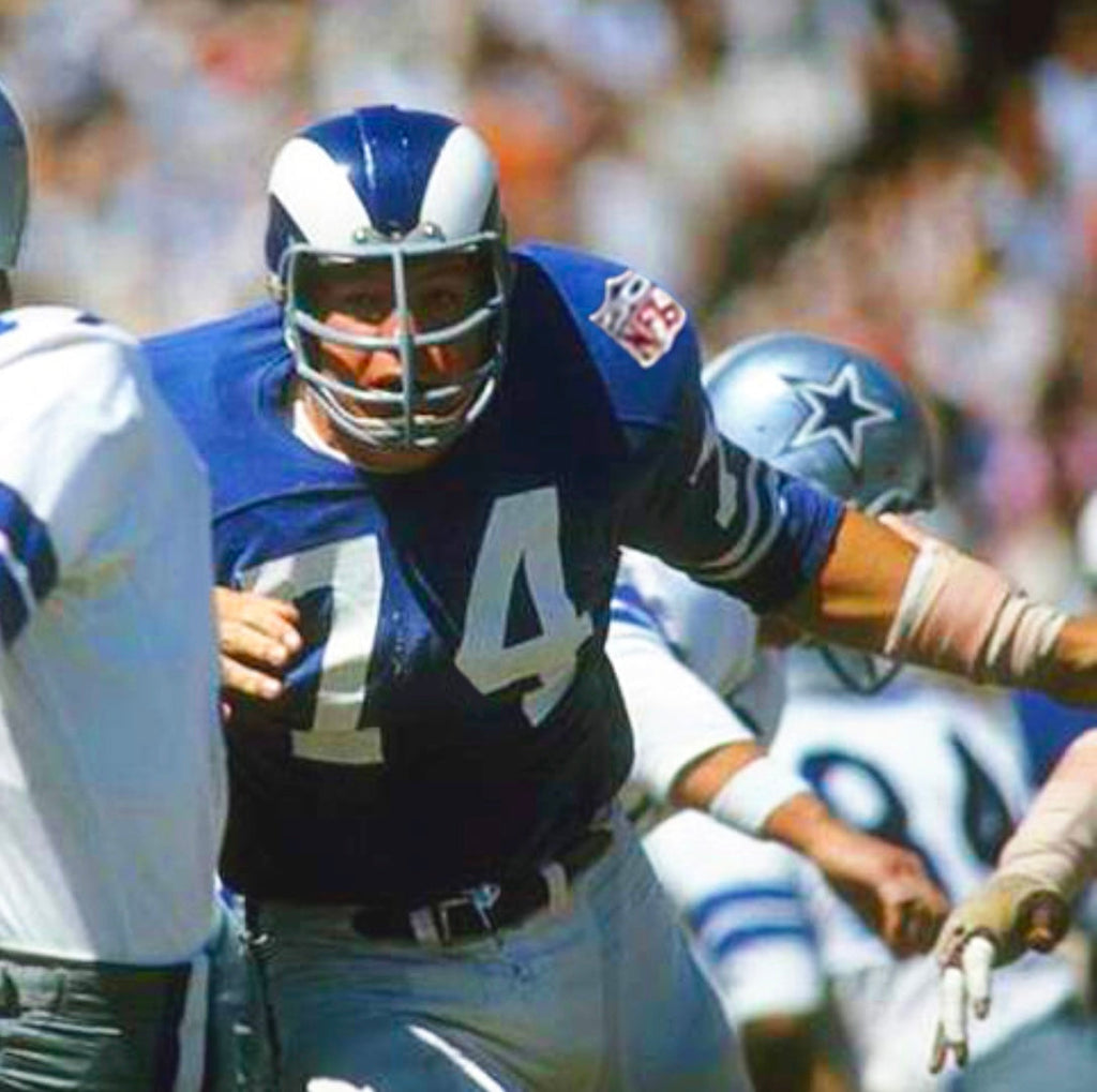 Merlin Olsen 1969 Los Angeles Rams NFL Mitchell & Ness product image 5