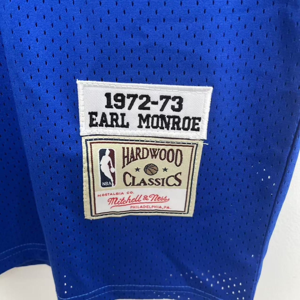 Earl Monroe New York Knicks Official NBA Jersey Mitchell & product image 3