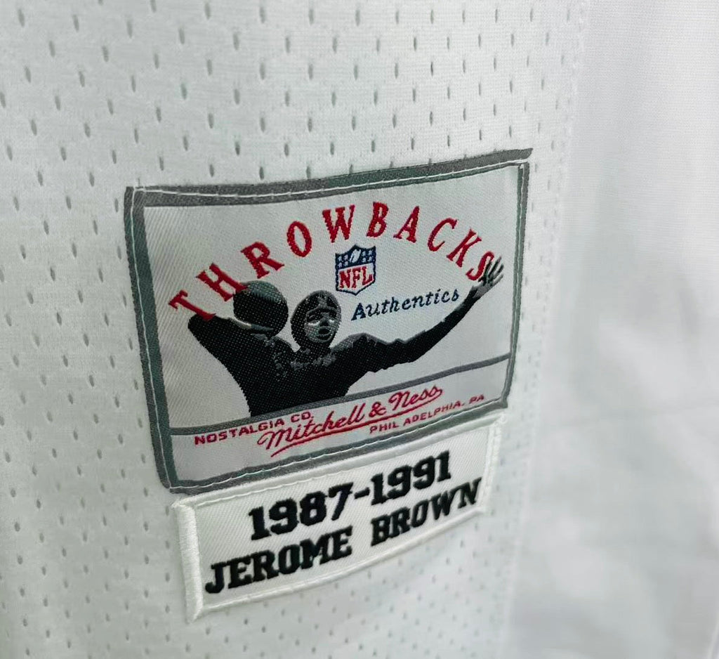 Jerome Brown Philadelphia Eagles Official NFL Mitchell & product image 3