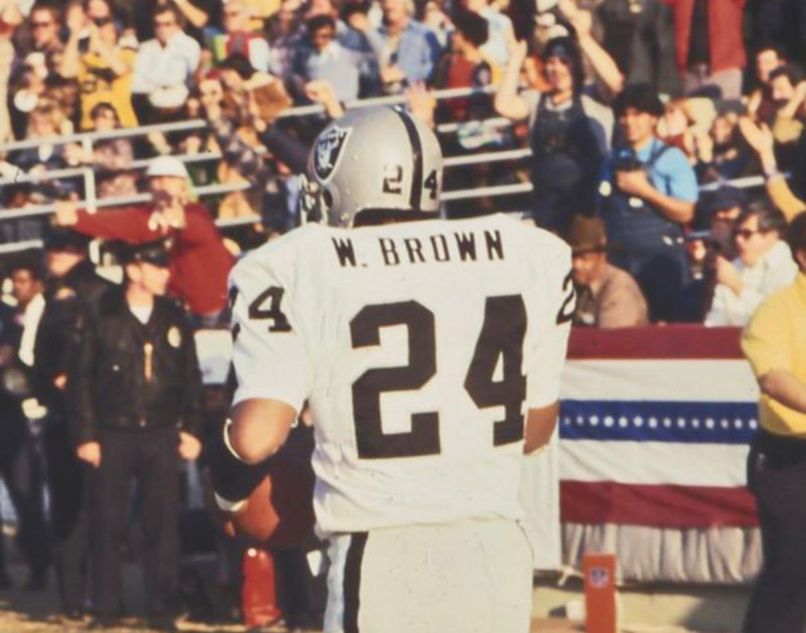 Willie Brown Oakland Raiders Mitchell & Ness Jersey white product image 4