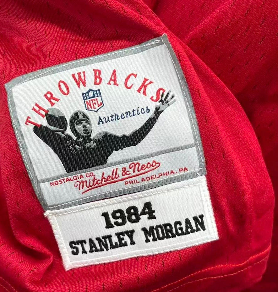Stanley Morgan 1984 New England Patriots Official NFL product image 4