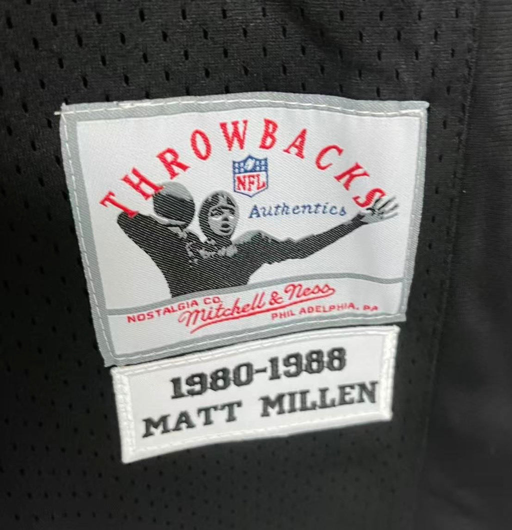 Matt Millen Los Angeles Raiders NFL Mitchell & Ness Jersey product image 3
