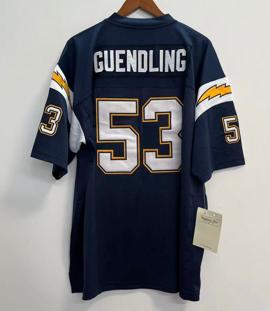 Any name & Number San Diego Chargers 1980’s NFL Mitchell & product image 2