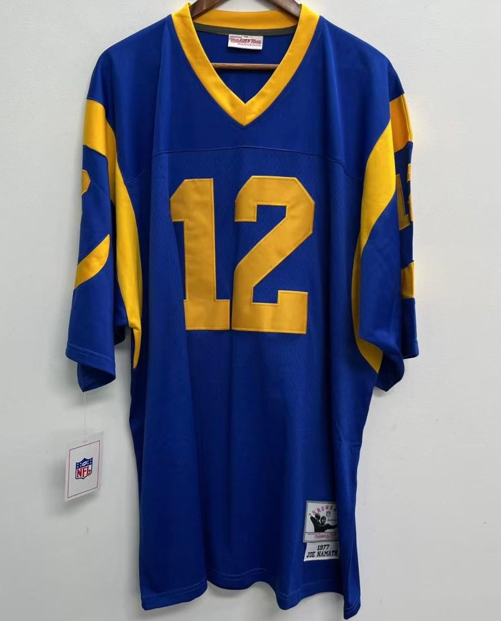 Joe Namath Los Angeles Rams NFL Mitchell & Ness Jersey blue product image 2