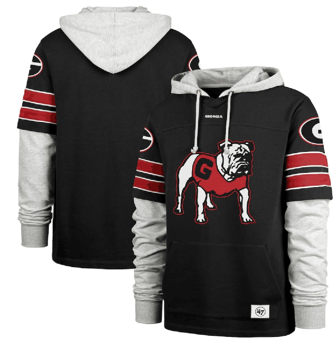 Georgia Bulldogs Official NCAA 47 brand hoodie product image 1