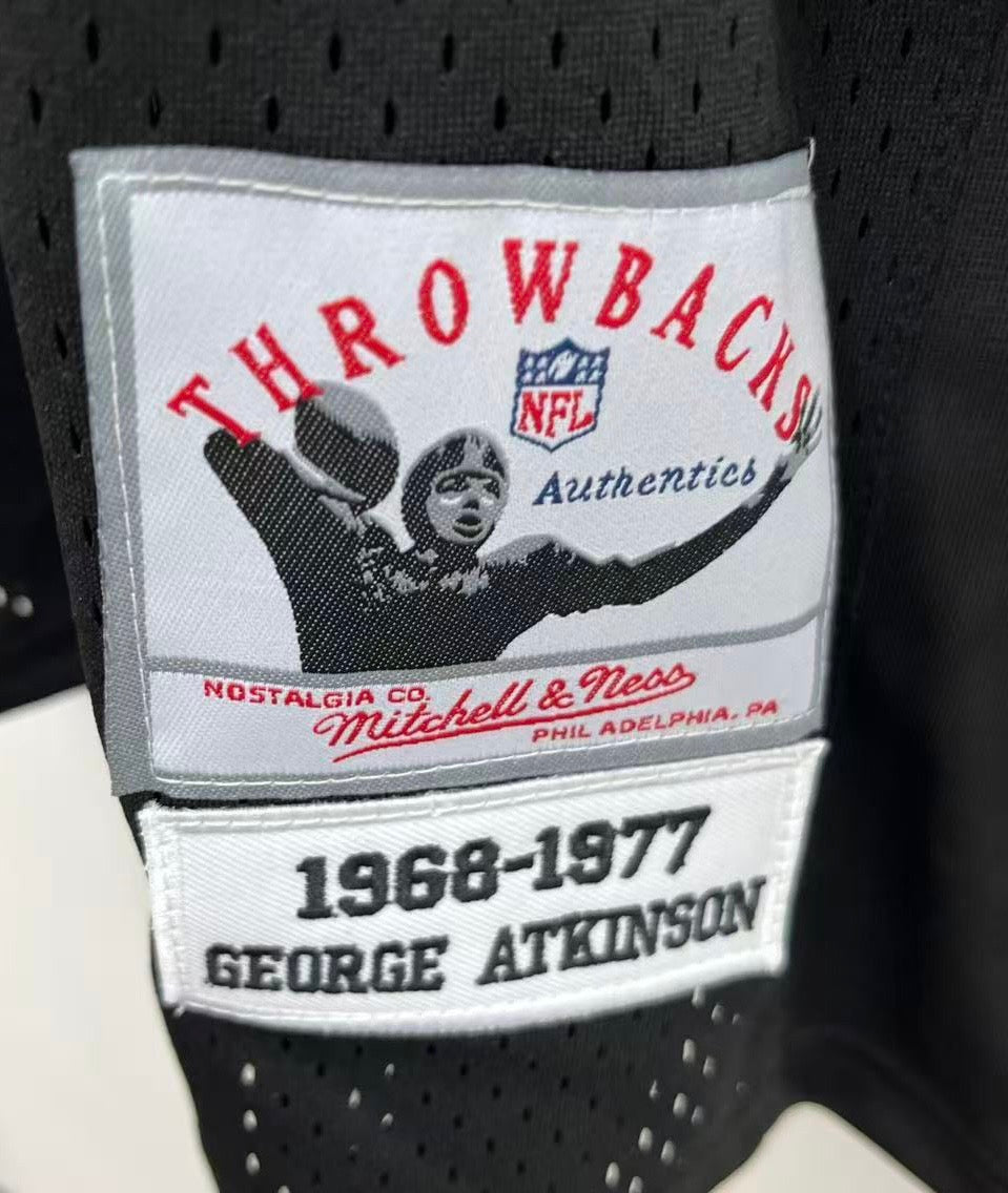 George Atkinson Oakland Raiders Official NFL Mitchell & product image 3