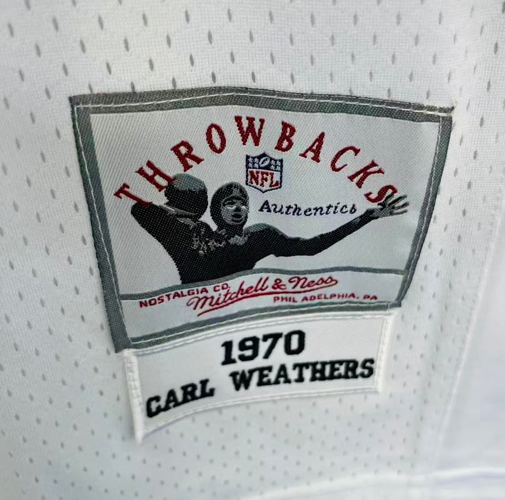 Carl Weathers 1970 Oakland Raiders Mitchell & Ness Jersey product image 3