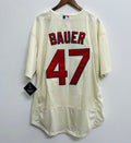 Trevor Bauer Cleveland Indians Official MLB Majestic jersey product image 1