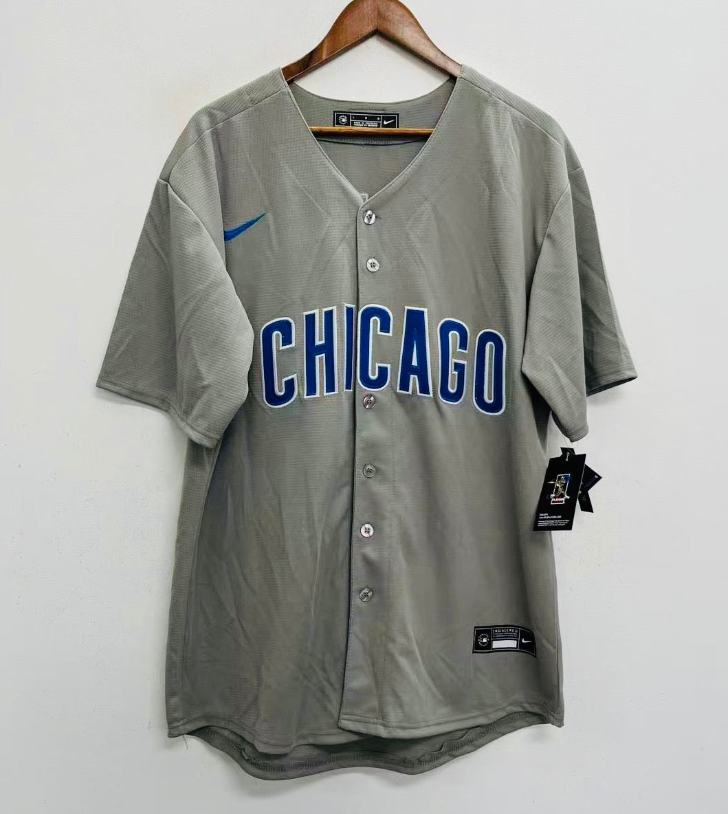 Cody Bellinger Chicago Cubs Official MLB Nike Jersey gray product image 2