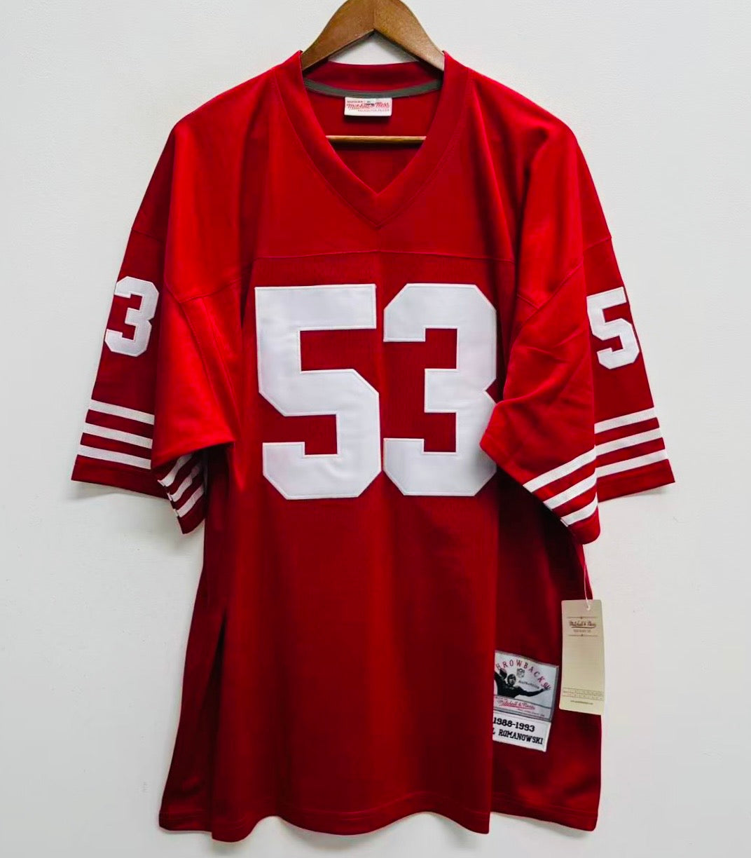 Bill Romanowski San Francisco 49ers Official NFL Mitchell & product image 2