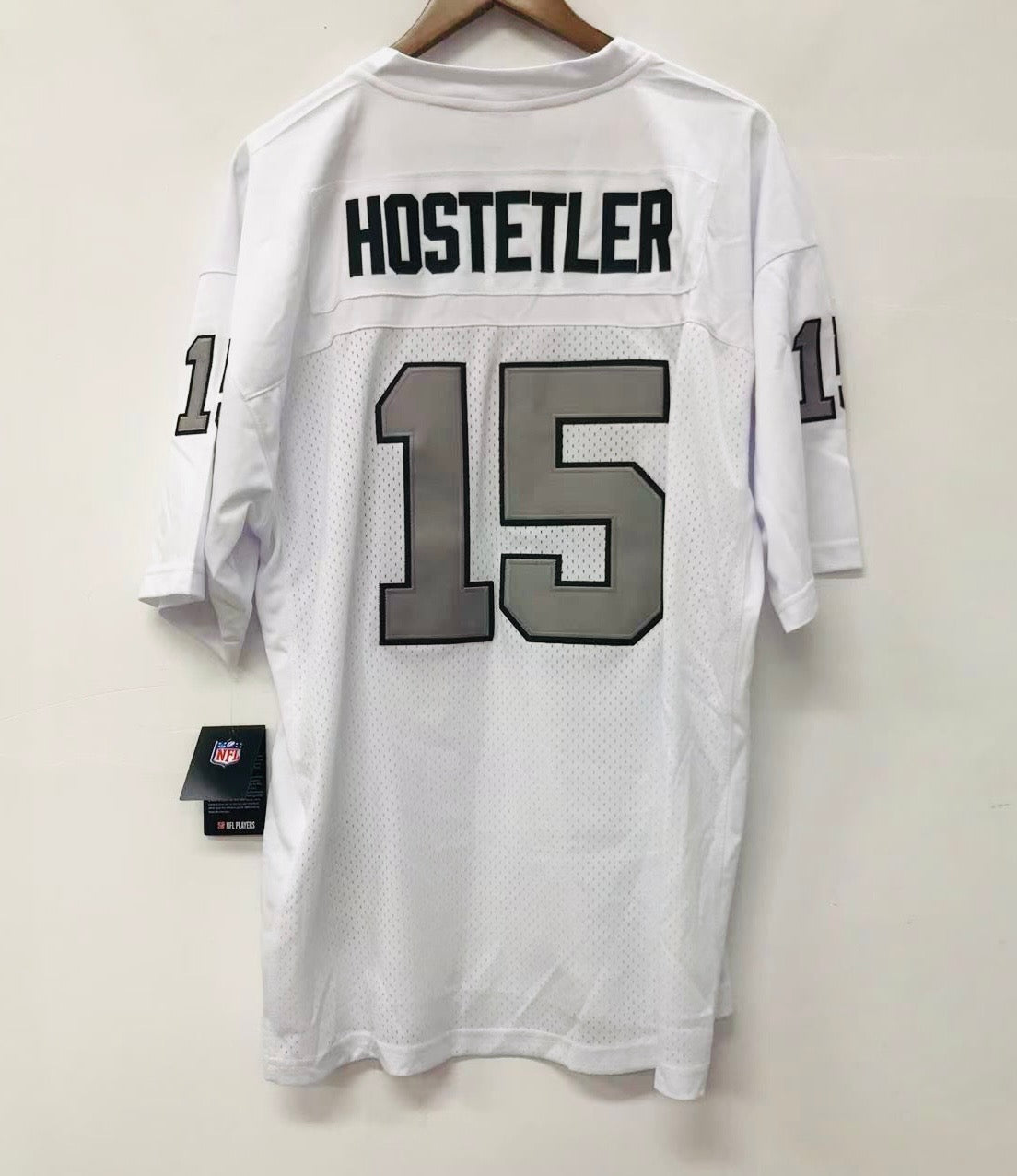 Jeff Hostetler 1994 Los Angeles Raiders NFL Mitchell & Ness product image 1