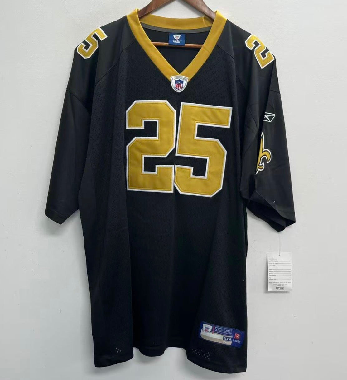 Reggie Bush New Orleans Saints Official NFL Reebok Jersey product image 2