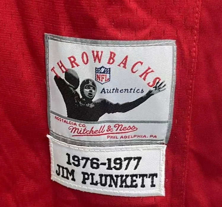 Jim Plunkett San Francisco 49ers Jersey Custom made by product image 3