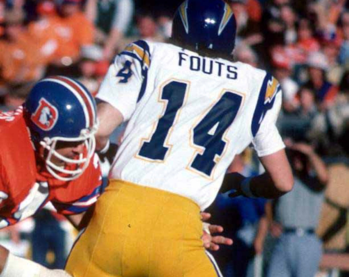 Dan Fouts San Diego Chargers Jersey Mitchell & Ness white product image 5