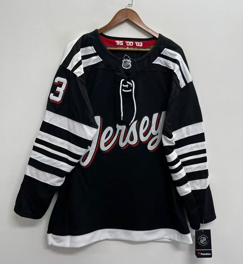 Jesper Bratt New Jersey Devils Official NHL Adidas black product image 2
