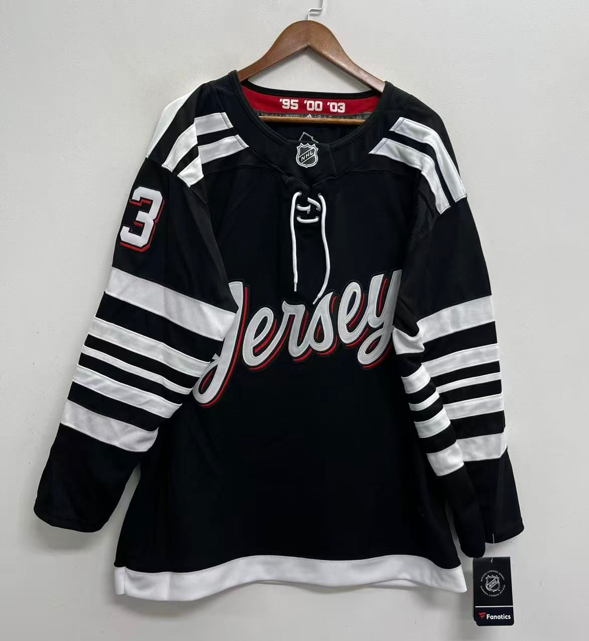 Jesper Bratt New Jersey Devils Official NHL Adidas black product image 2