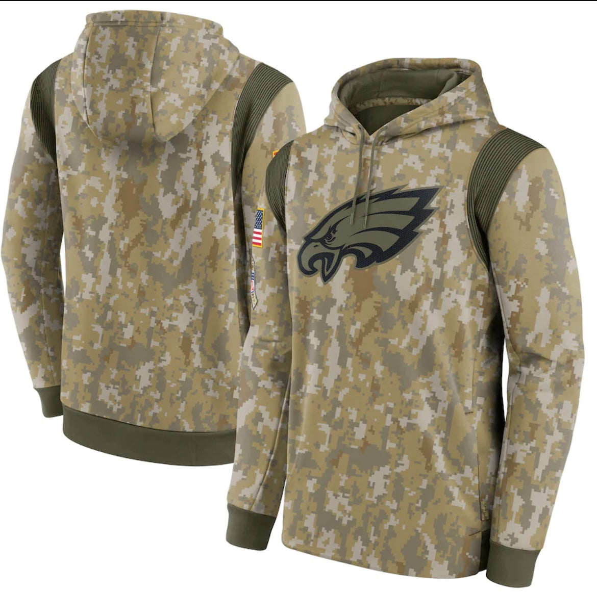 Philadelphia Eagles Official NFL hoodie camouflage product image 1