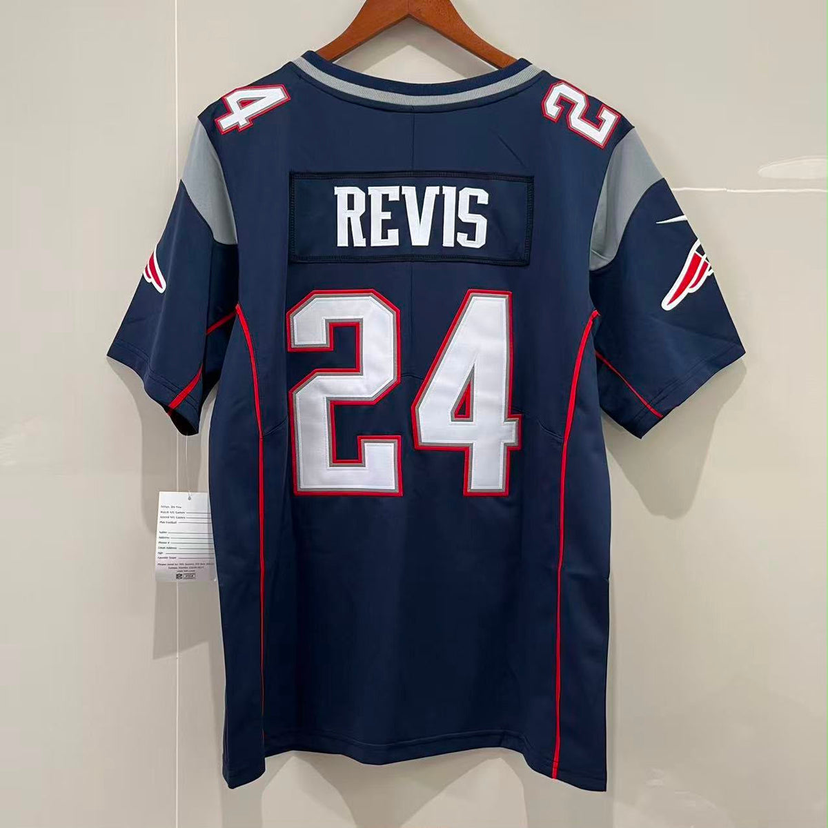 Darrelle Revis New England Patriots Official NFL Nike Jersey product image 4