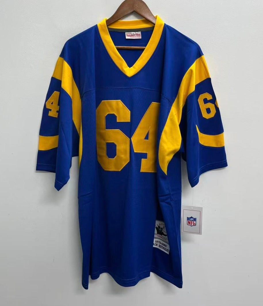 Jack “Hacksaw” Reynolds Los Angeles Rams NFL Mitchell & product image 2