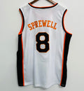 Latrell Sprewell New York Knicks Official NBA Mitchell & product image 1