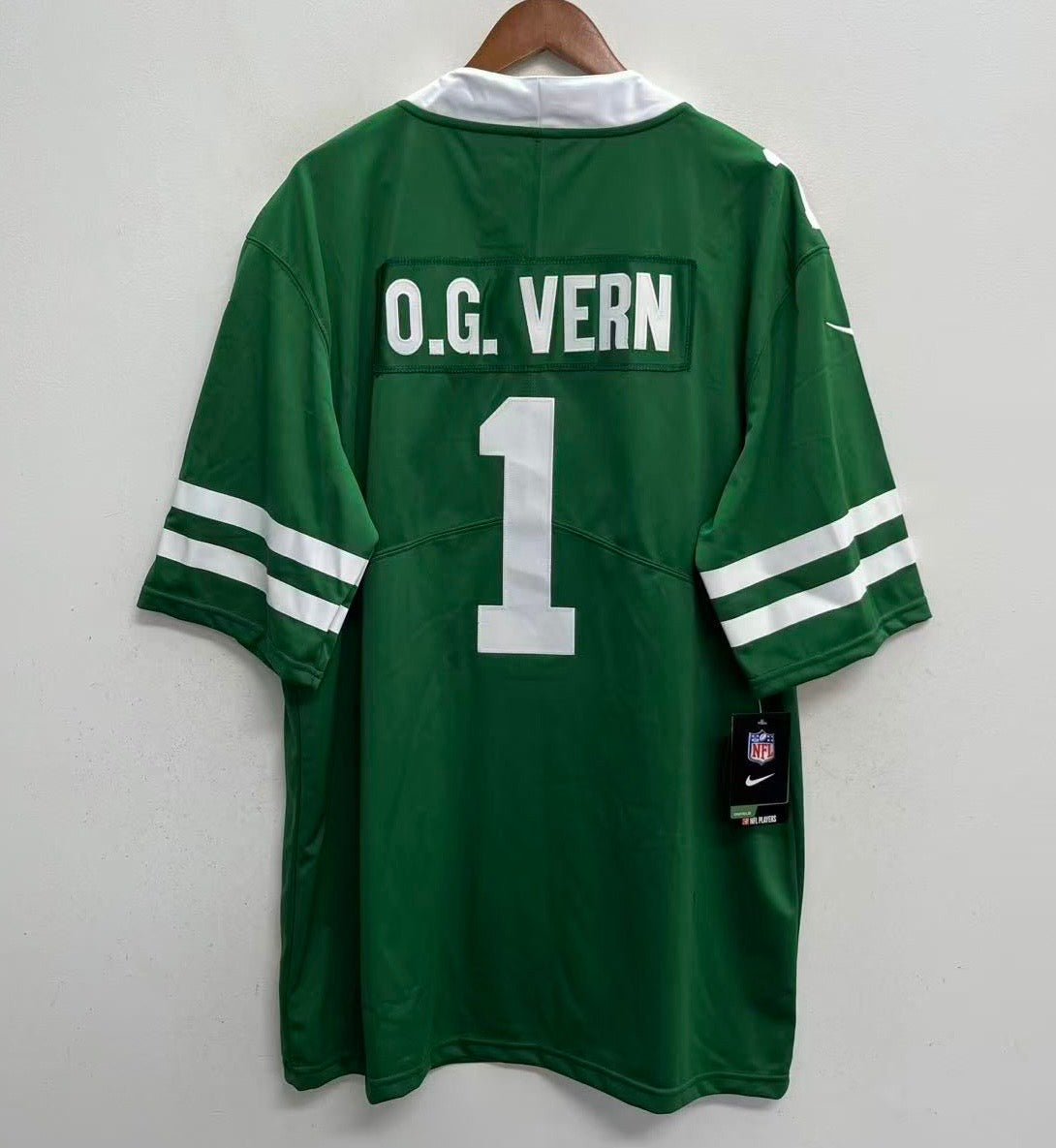 Any name & Number New York Jets NFL Nike jersey Classic product image 1