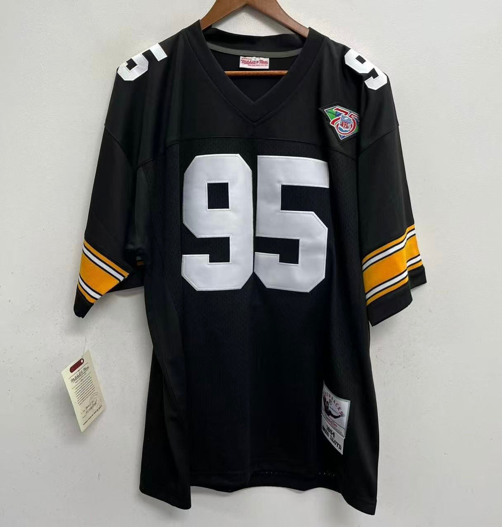 Greg Lloyd 1994 Pittsburgh Steelers Official NFL Mitchell & product image 2