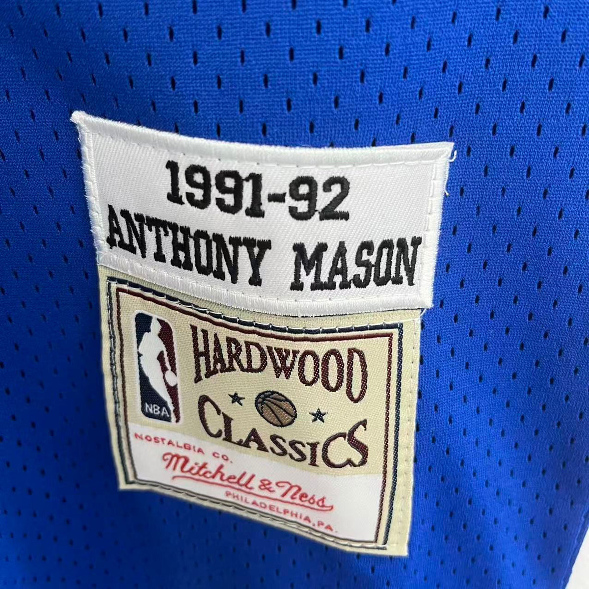 Anthony Mason New York Knicks Official NBA Mitchell & Ness product image 3