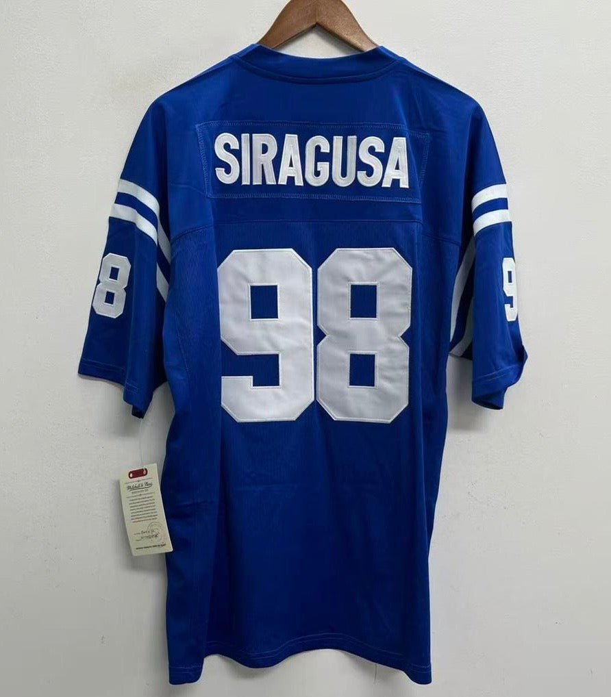 Tony Siragusa Indianapolis Colts NFL Mitchell & Ness Jersey product image 1