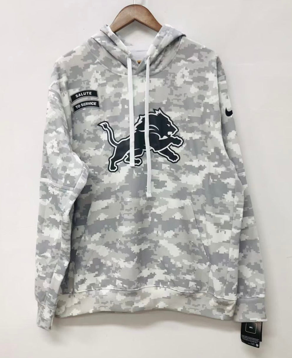 Detroit Lions Salute to Service hoodie 2024 product image 1