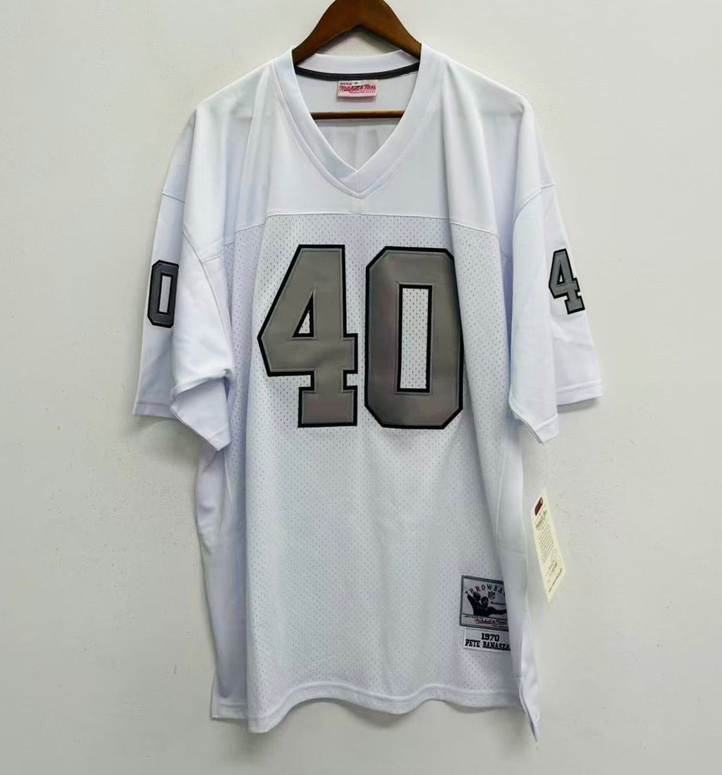 Pete Banaszak 1970 Oakland Raiders Mitchell & Ness Jersey product image 2