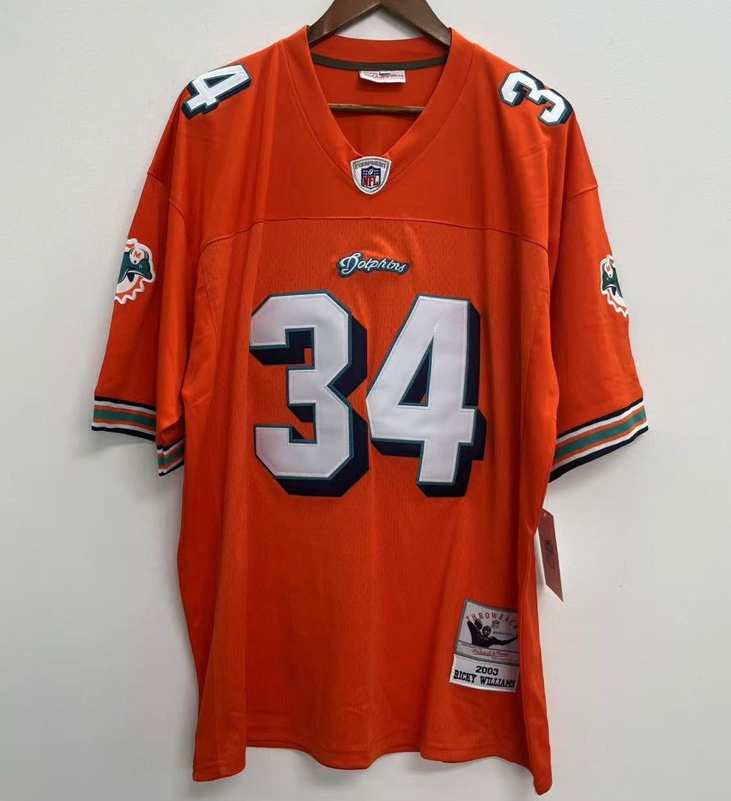 Ricky Williams Miami Dolphins Official NFL Jersey Mitchell product image 2