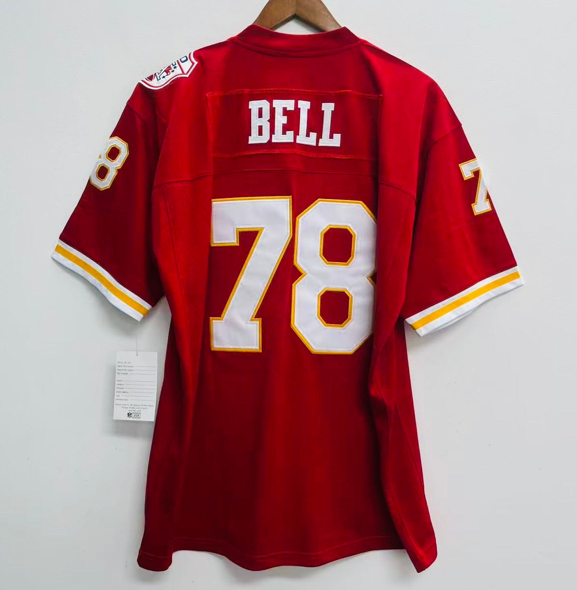 Bobby Bell 1969 Kansas City Chiefs NFL Mitchell & Ness product image 1