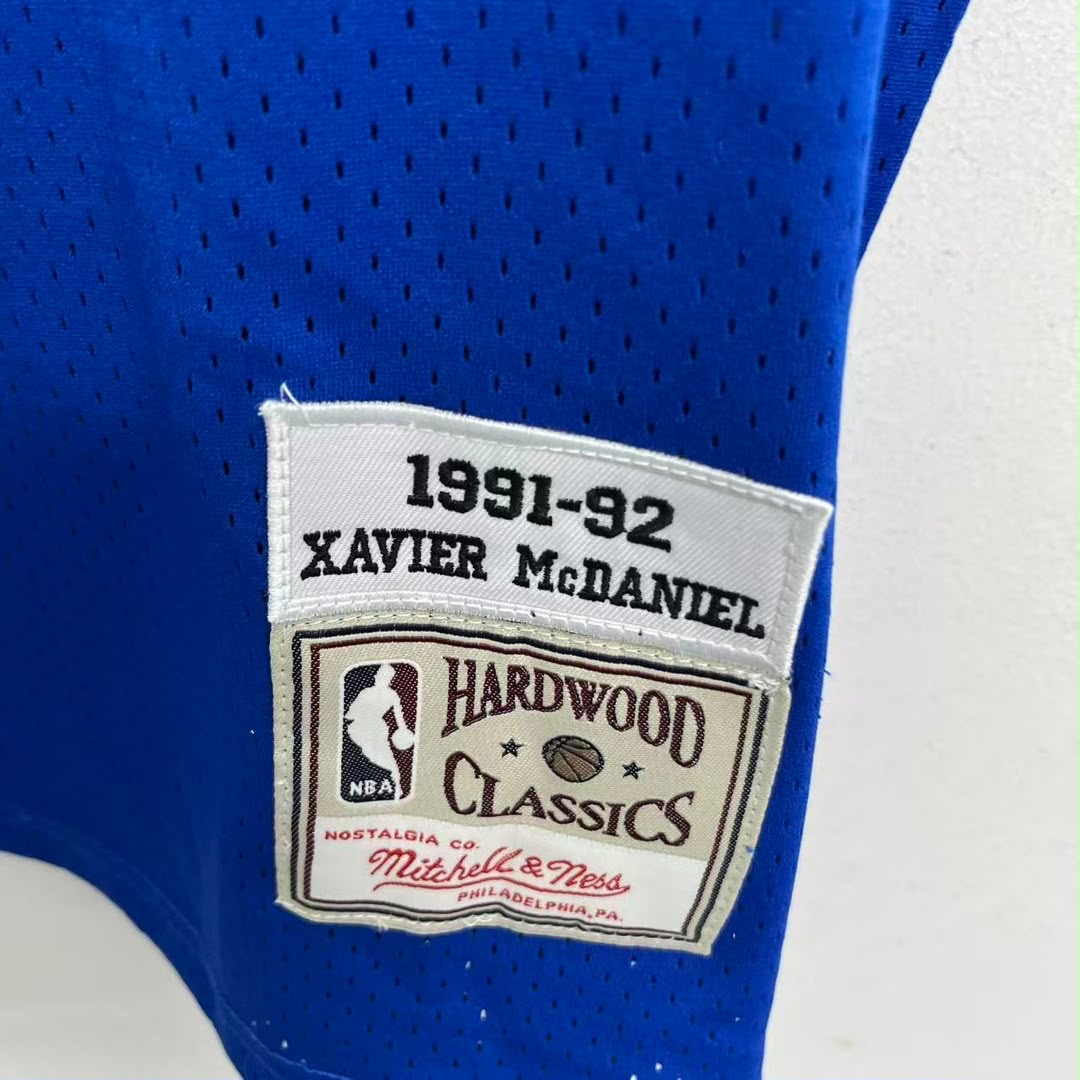 Xavier McDaniel New York Knicks Official NBA Jersey product image 3