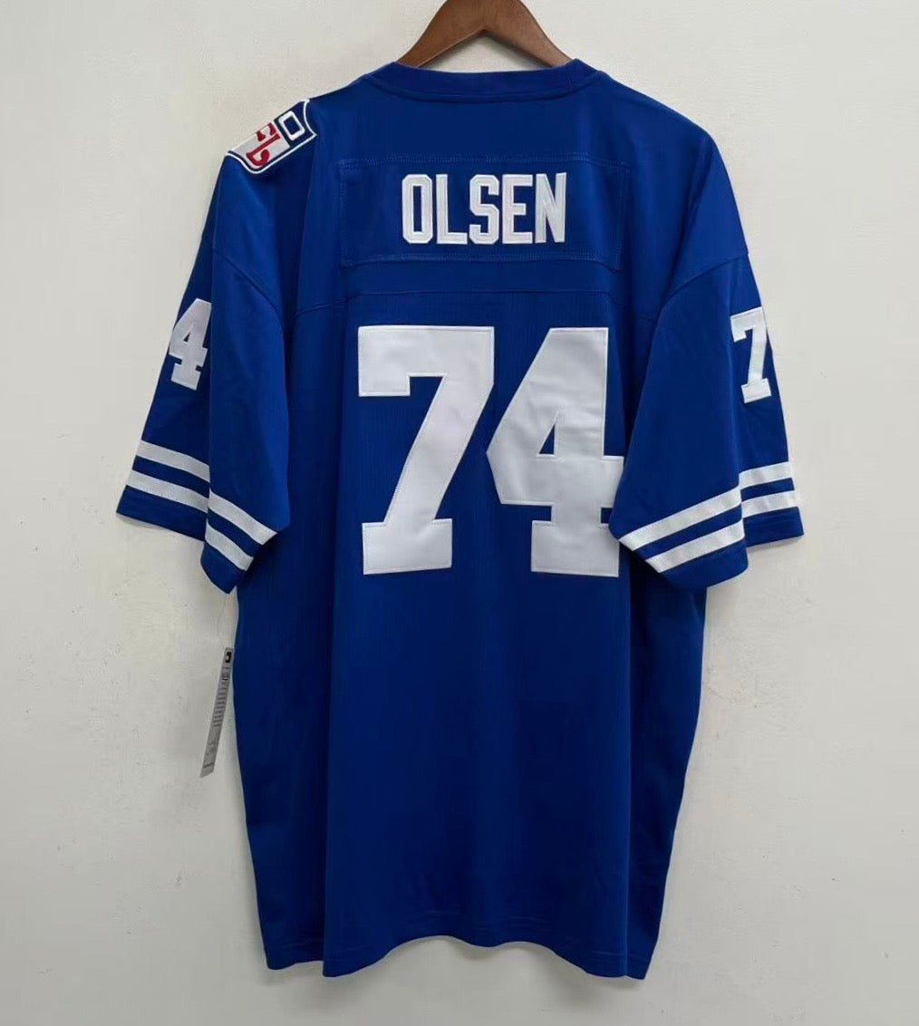 Merlin Olsen 1969 Los Angeles Rams NFL Mitchell & Ness product image 1